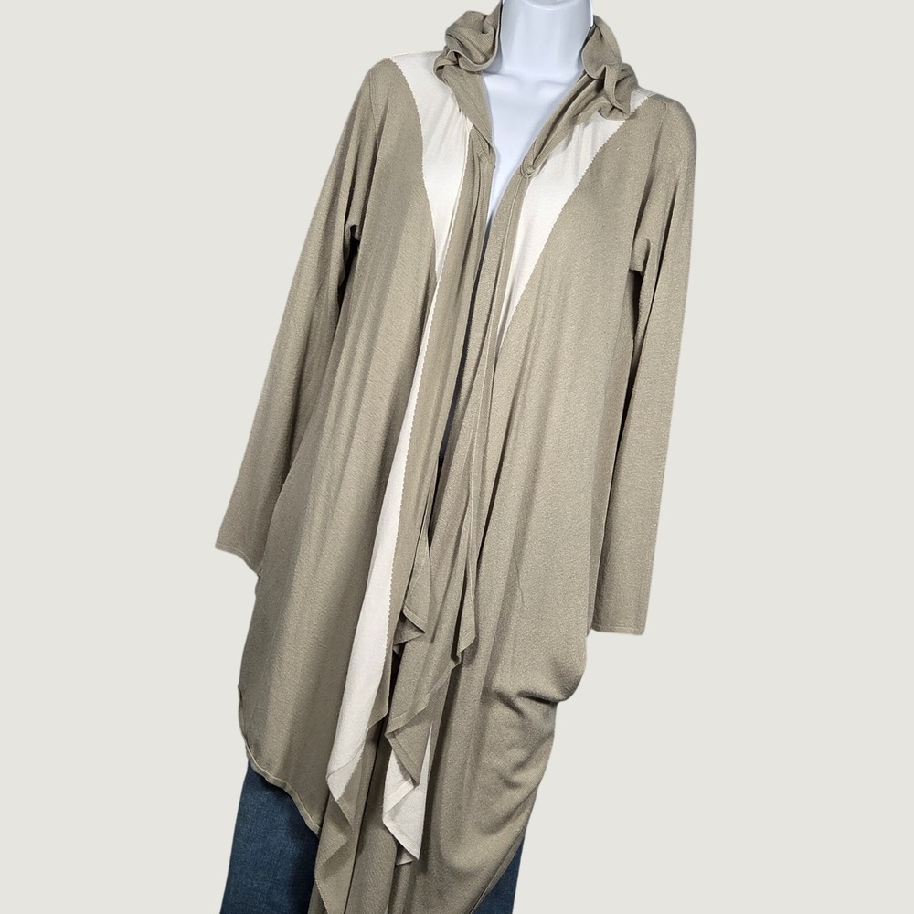 Musterbrand x Star Wars Women XL Rebel Jedi Hooded Cardigan Tan Cream Cosplay